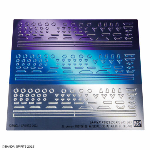 Customize Material 1/144 07 3D Metallic Stickers 2 – Image 2