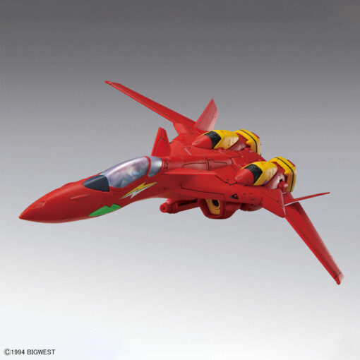 Macross Plus HG 1/100 VF-19 Custom Fire Valkyrie With Sound Booster – Image 6