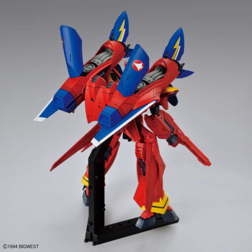 Macross Plus HG 1/100 VF-19 Custom Fire Valkyrie With Sound Booster – Image 3