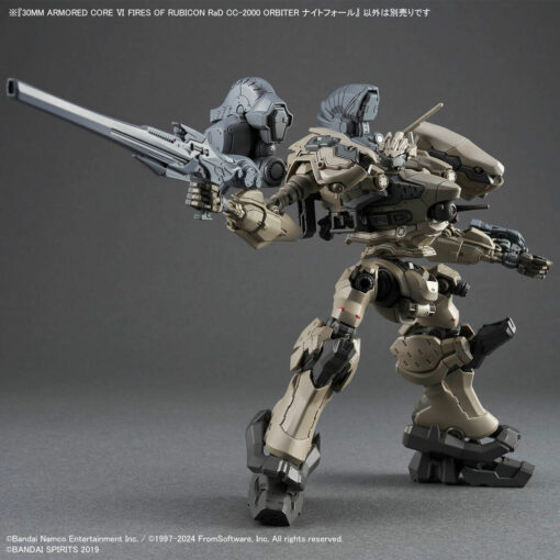 30MM Armored Core IV - RaD CC-2000 Orbiter Nightfall / Raven – Image 8