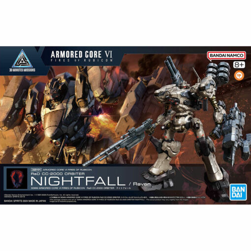 30MM Armored Core IV - RaD CC-2000 Orbiter Nightfall / Raven – Image 2