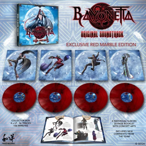 Bayonetta Original Soundtrack - Red Marble Edition - 4LP – Image 2