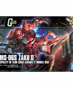 Alternative view of Gundam HG 1/144 MS-06S Zaku II Char Aznable
