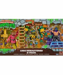 Les Tortues Ninja pack 6 1988 Remastered