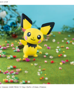 Pokemon Quick!! 24 Pichu Plastic Model – Image 6