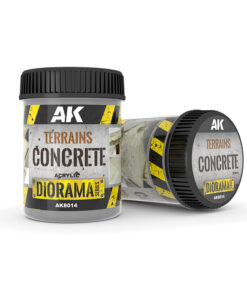 Diorama Series - Terrains Concrete AK8014 250ml
