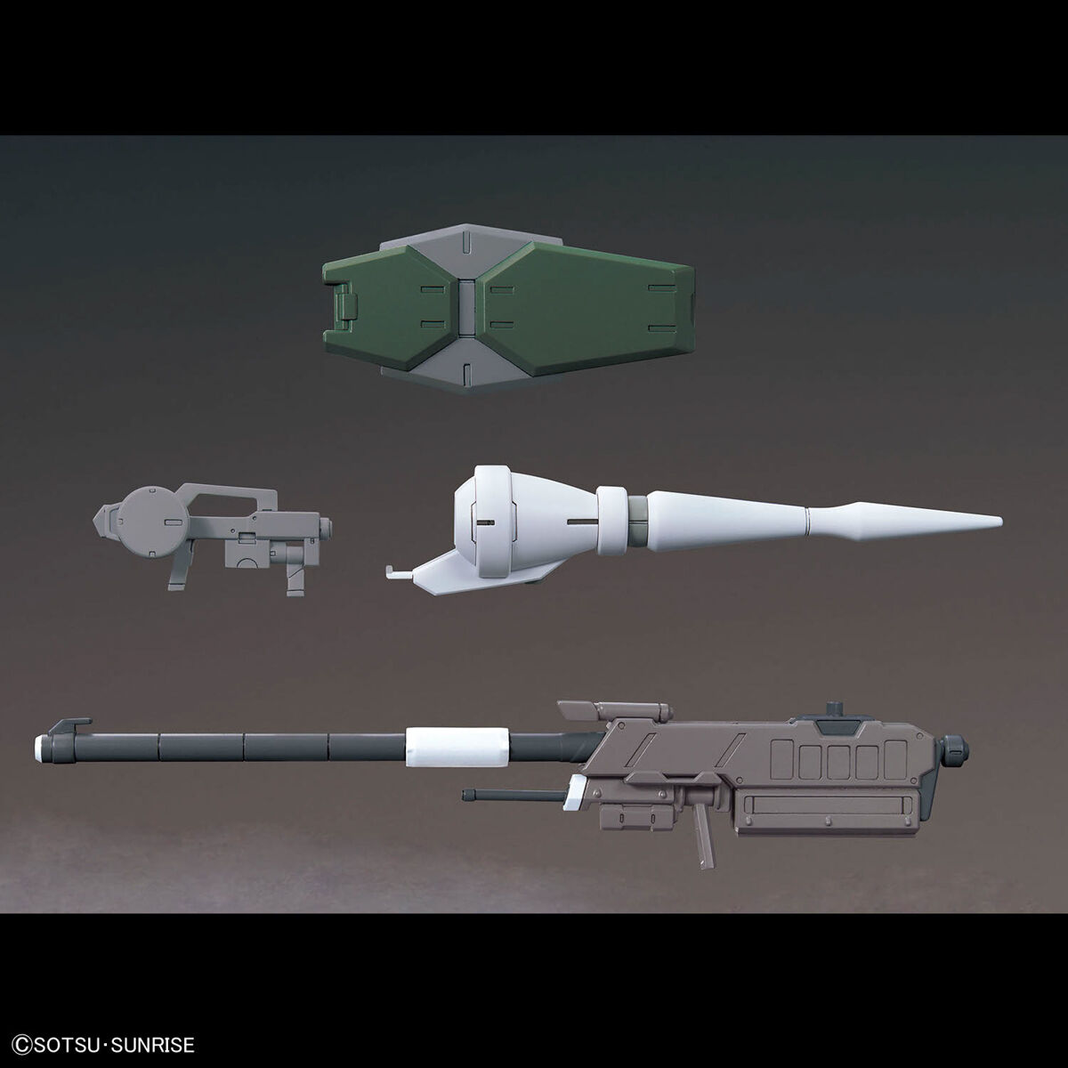 Gundam 1/144 OP Set Gunpla 12 - Large Railgun – Image 2