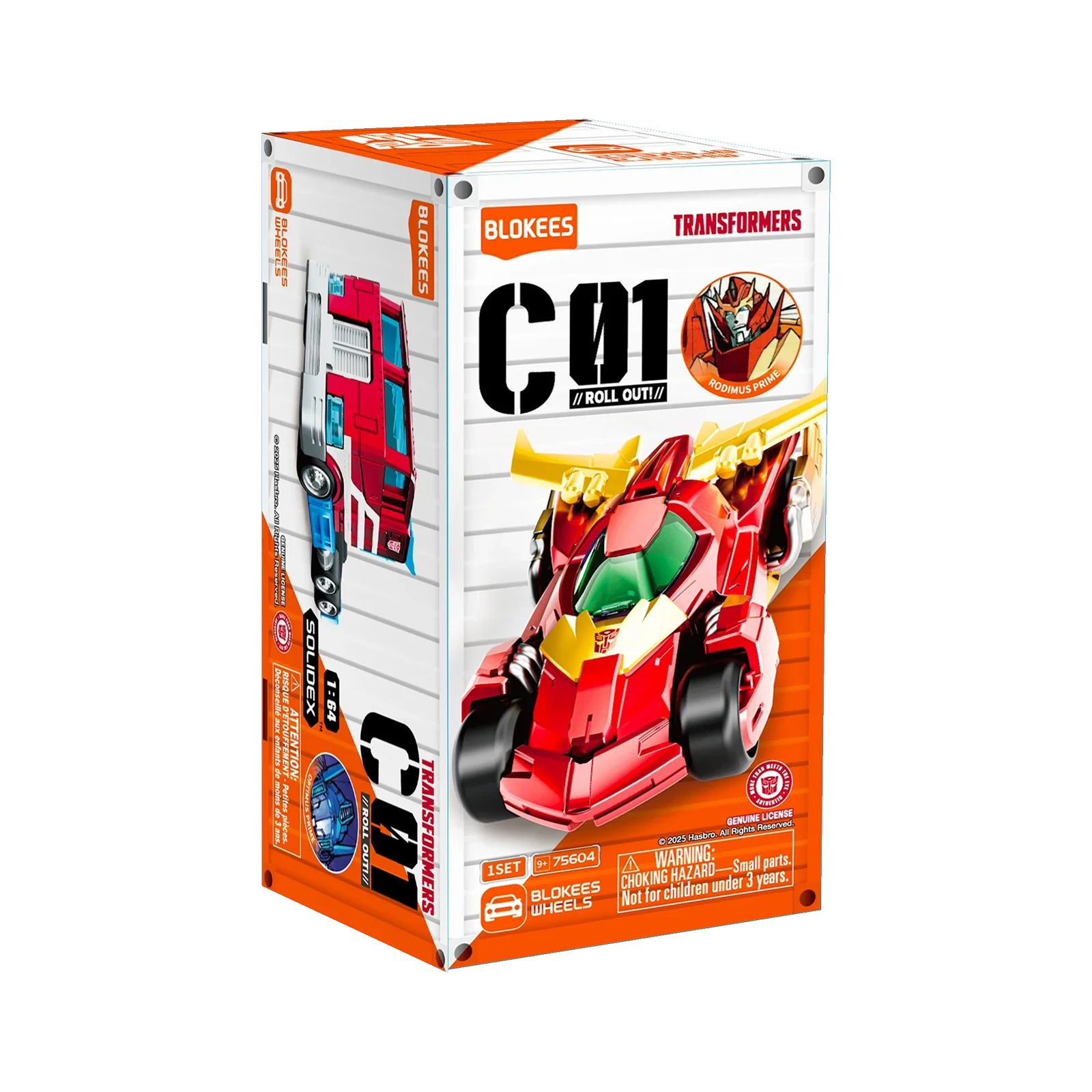 Transformers Blokees Wheels C01 Roll Out